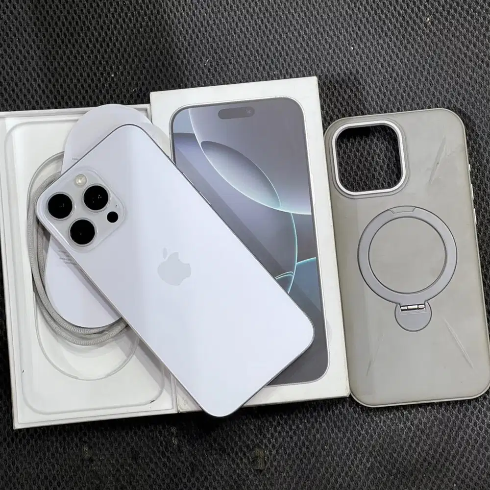 iphone 16 promax 256gb ibox mulus like new fullset origjnal no minus