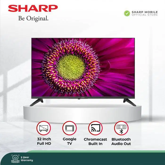 LED SHARP 32 INCH DIGITAL - 2T C32 GH 3000i FREE BRACKET