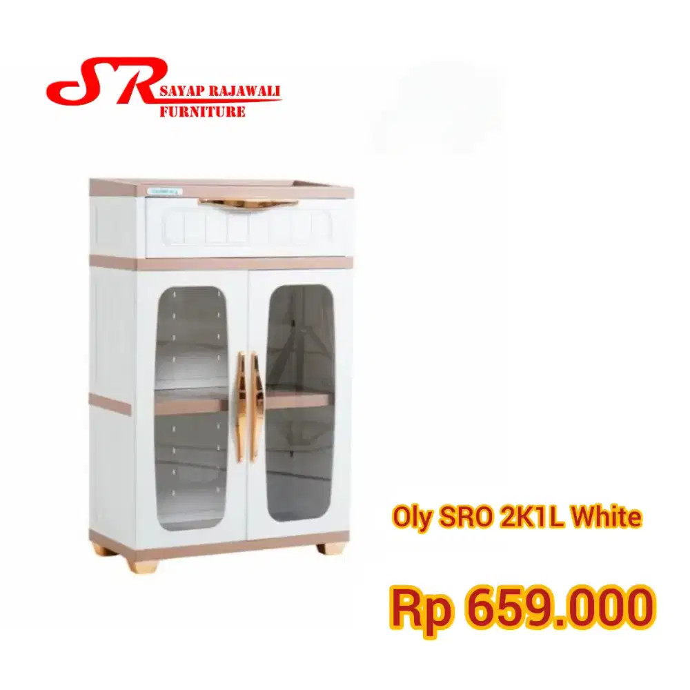 Berbagai Rak Sepatu Plastik Olymplast SRO Series Murah Jogja (Ars)