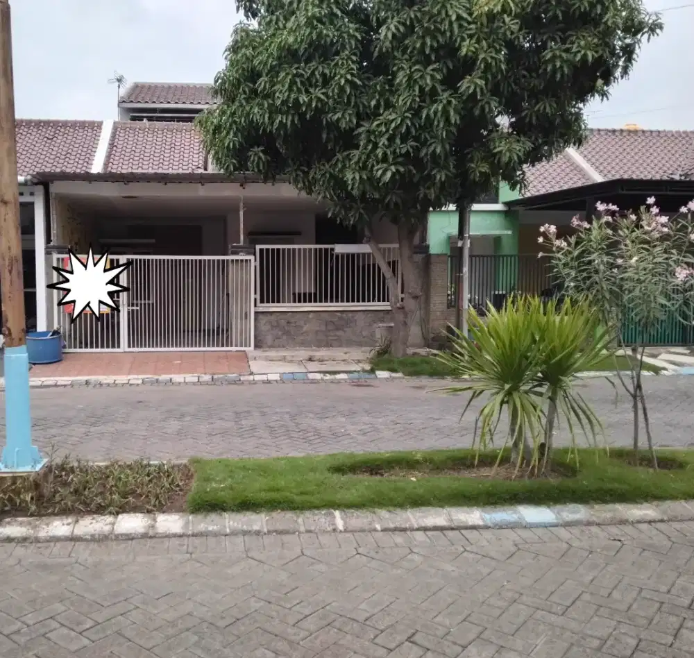 Jalan kembar Purimas dkt rungkut UPN medokan asri