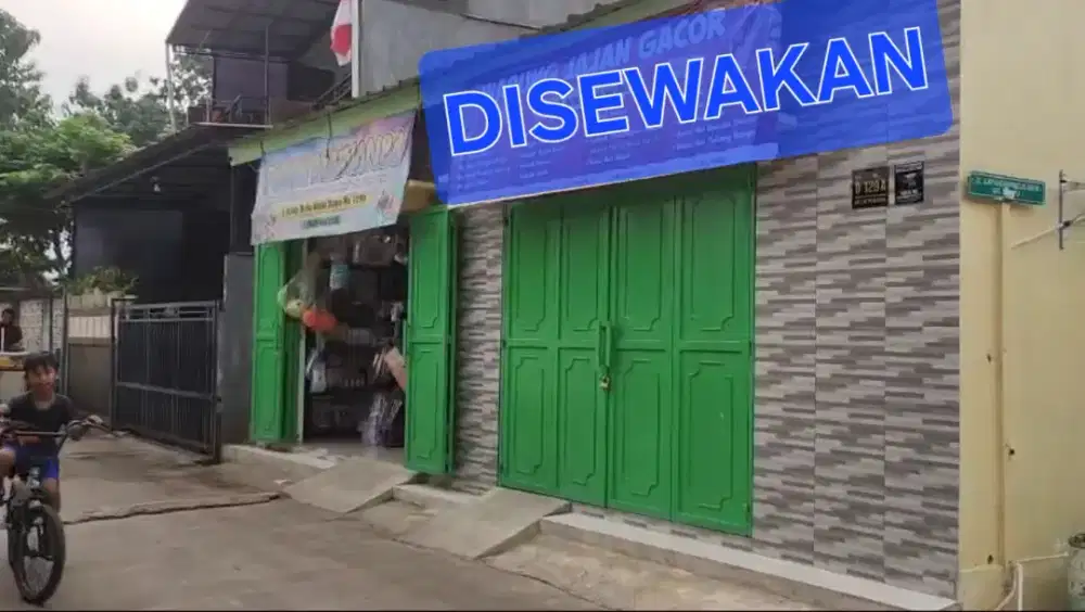 Disewakan Ruko Hijau