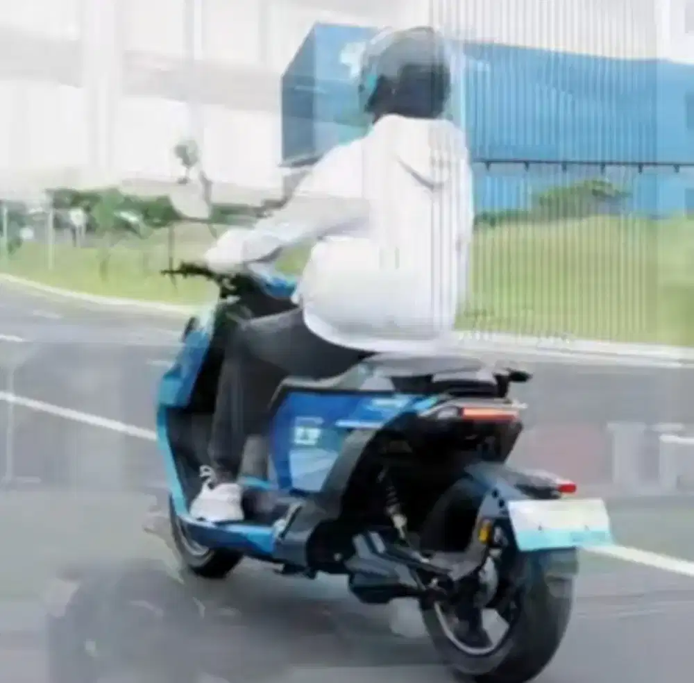 Motor listrik savart S1 P insignia 250cc biru