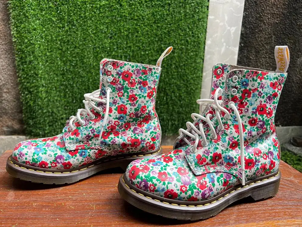 Sepatu Docmart Dr.Martens1500 Pascal Wildpoppy