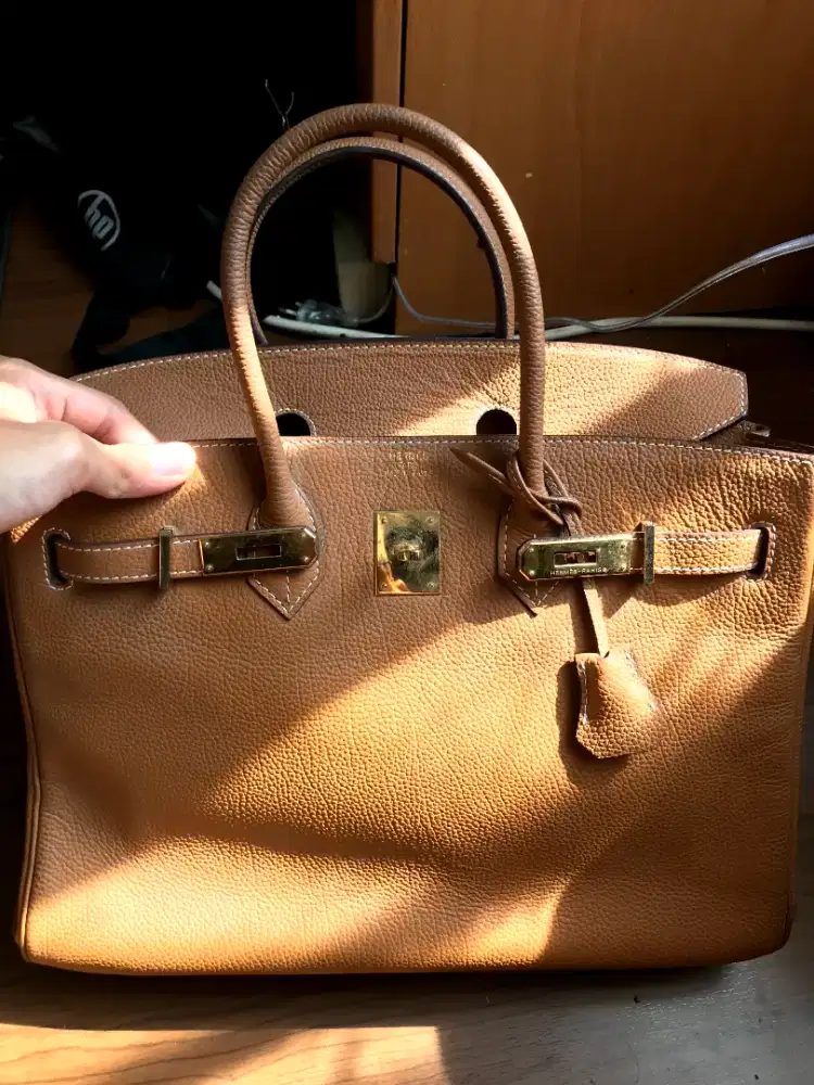Tas hermes cokelat