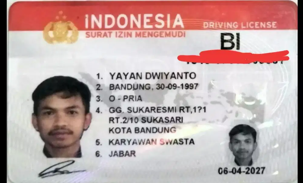 cari kerja driver sim b1