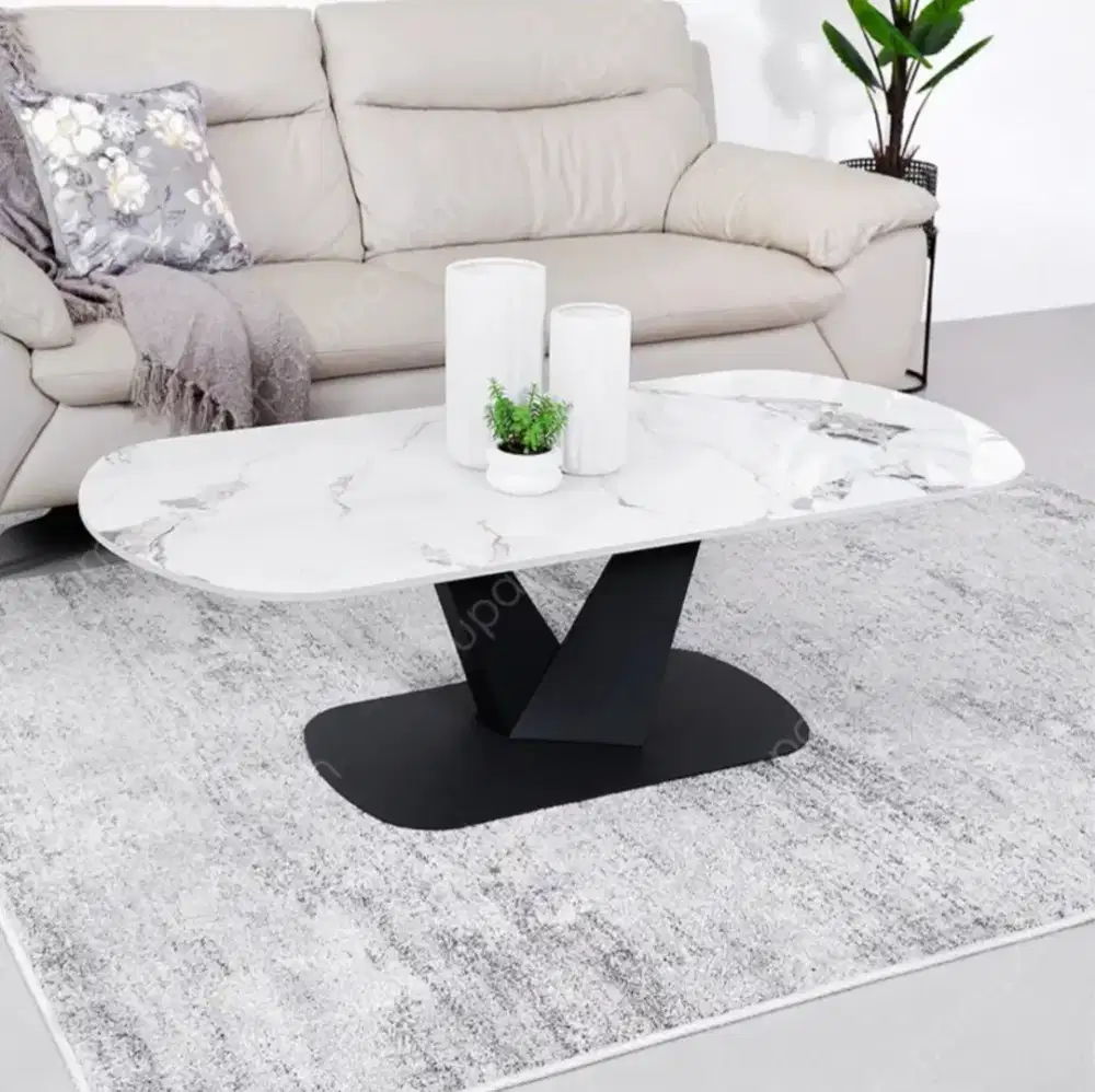 Informa Eudora Meja Tamu - Putih