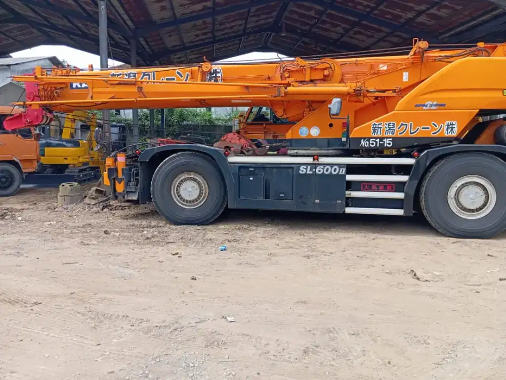 Dijual unit Mobile Crane Kato KR50H-LII kapasitas 51 ton Harga TDP/DP