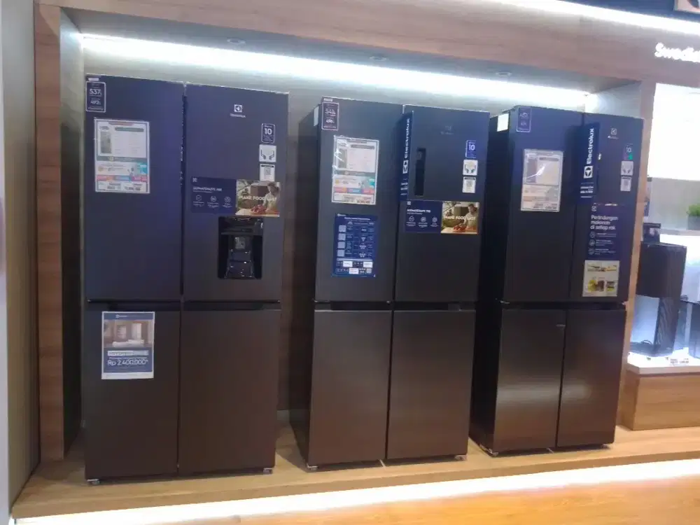 Electrolux kulkas 4 pintu dan side by side