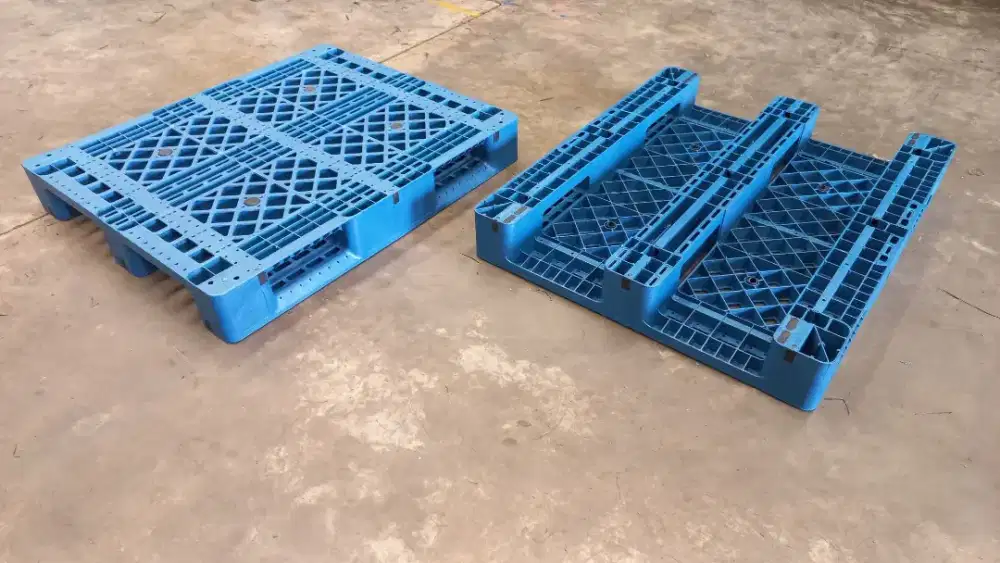 Pallet plastik bekas & baru murah