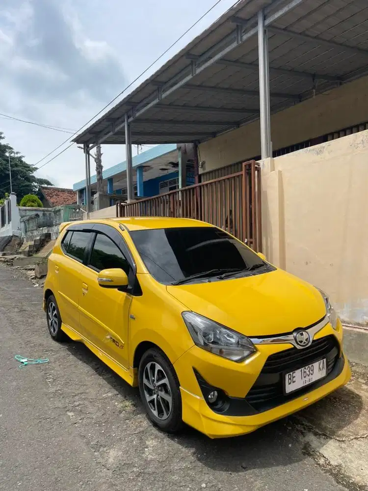 Agya trd matic 2017 akhir