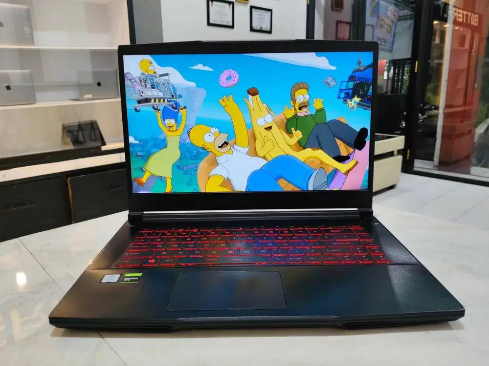 LAPTOP GAMING MSI GF63 Thin 9SCXR i7 GEN 9 DUAL VGA  8/12GB HDD 1TB