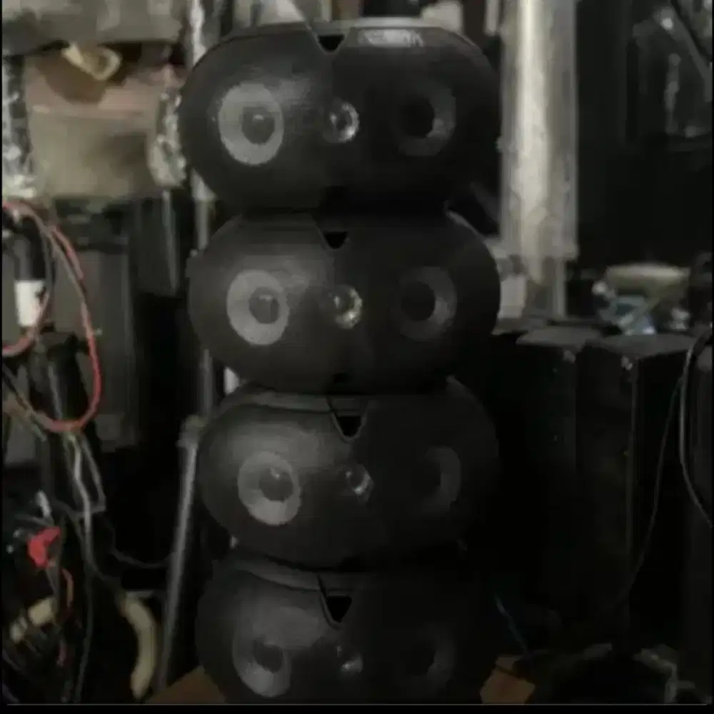 4 unit speaker model seperti evid 4 inch x 2