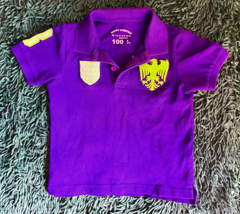 Giordano Junior Polo Shirt Sz 4 Yrs

100% Original