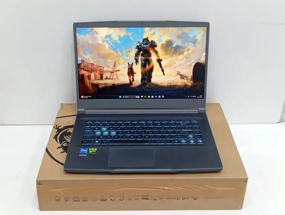 Laptop MSI Thin 15 Processor Core i5-12450H Ram 8GB SSD 512GB