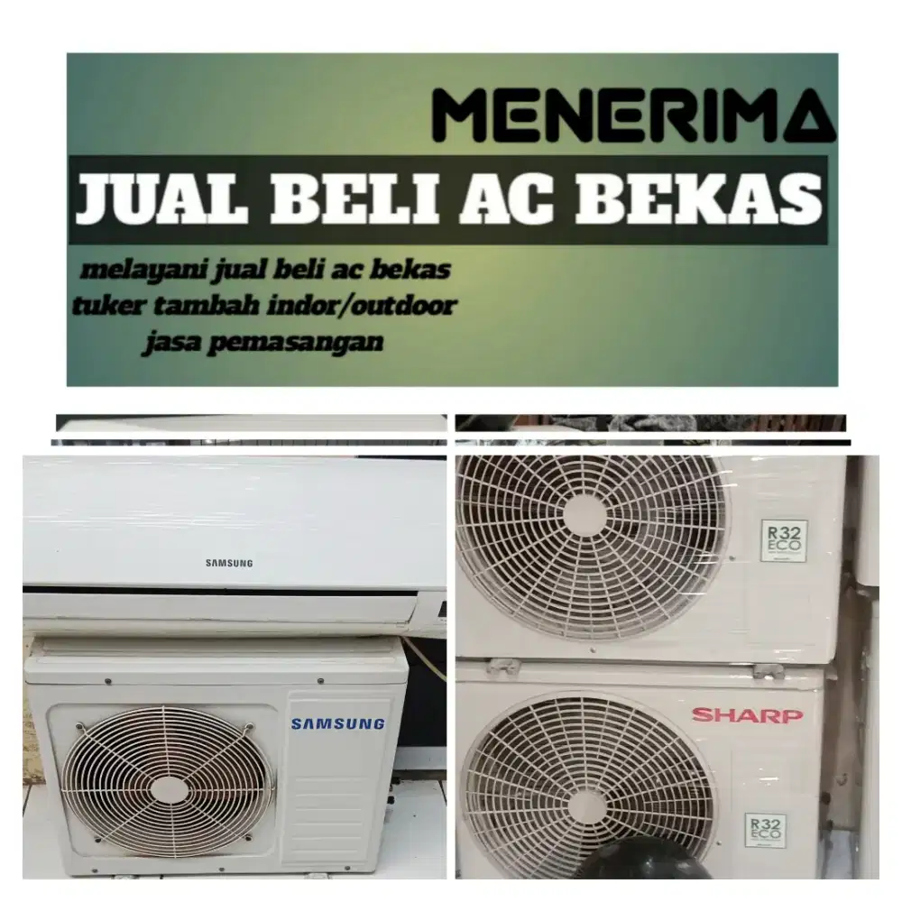 Terima ac bekas rusak