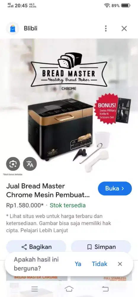 Bread master chrome