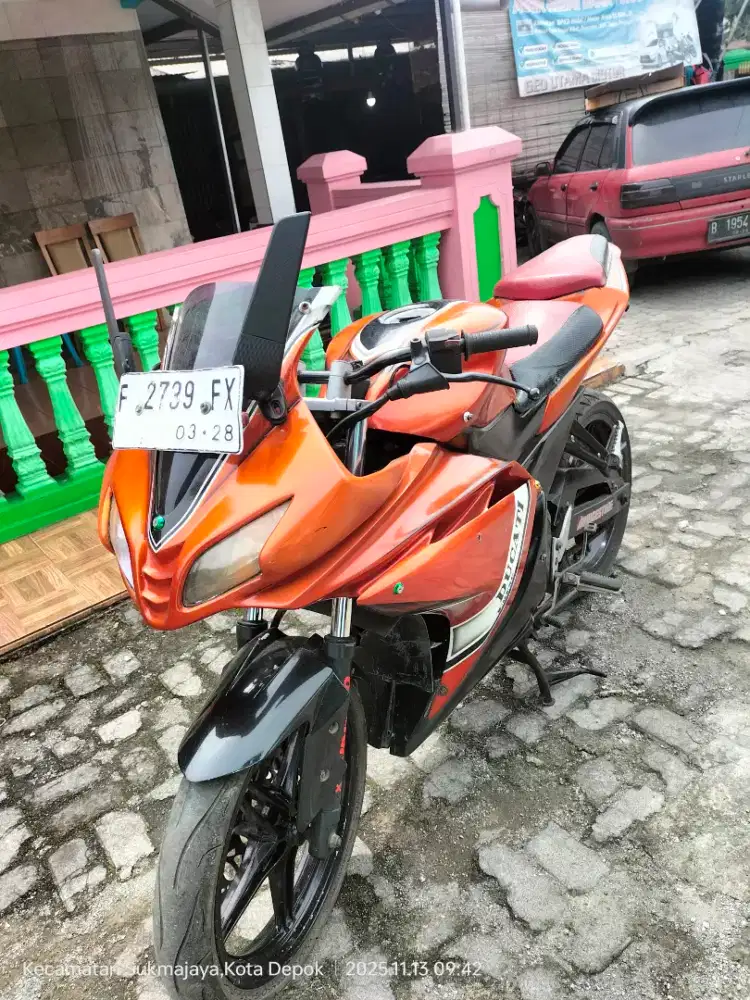 Yamaha. Vixion. Ks. Th 2014. Pajak. F. Bogor. Surat komplit