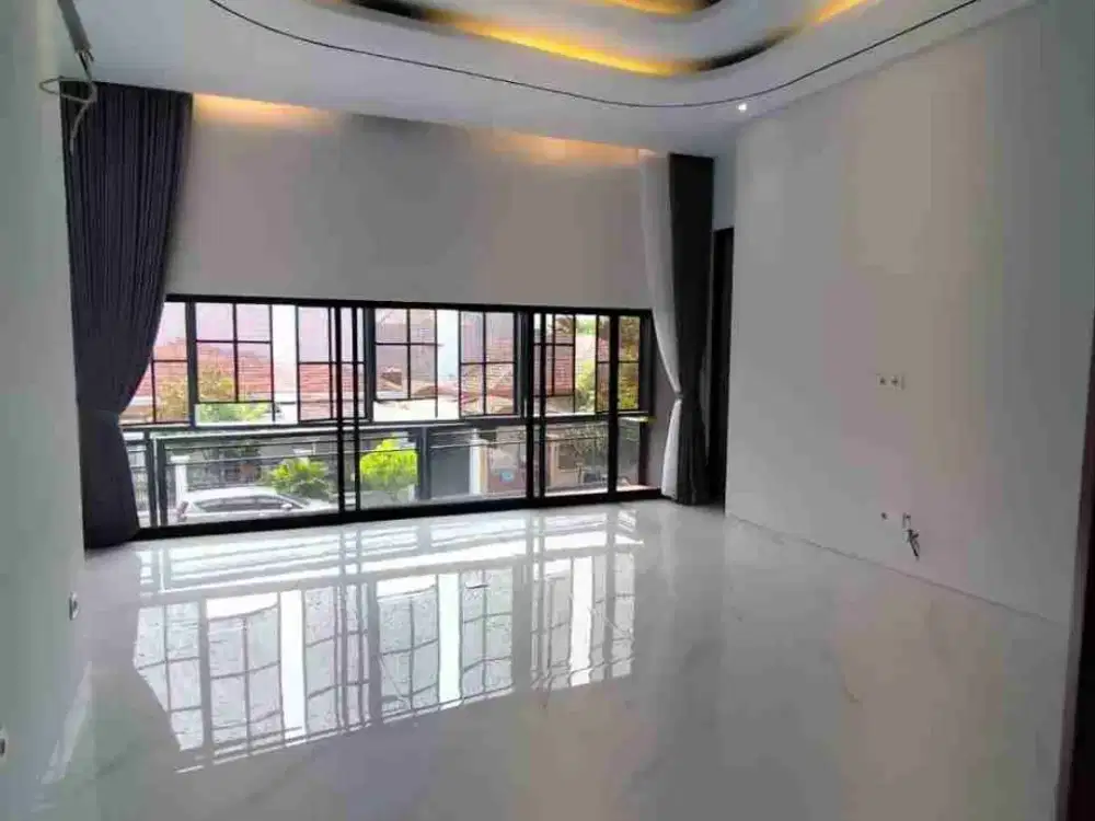 DIJUAL RUMAH BARU MODERN TROPICAL MANYAR SURABAYA