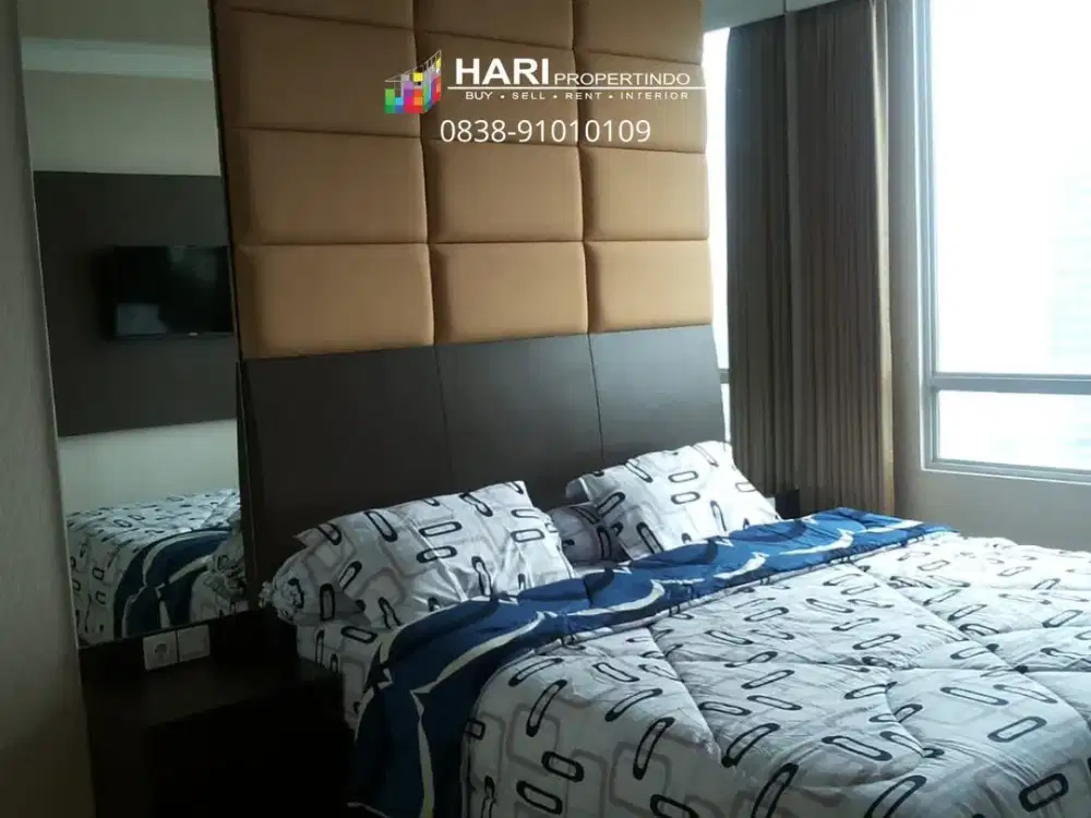 FOR RENT Apartment Denpasar Residence Kuningan City 2BR 84sqm - Furnish Close to LRT MRT Busway Mall Ambasador Lotte Kokas