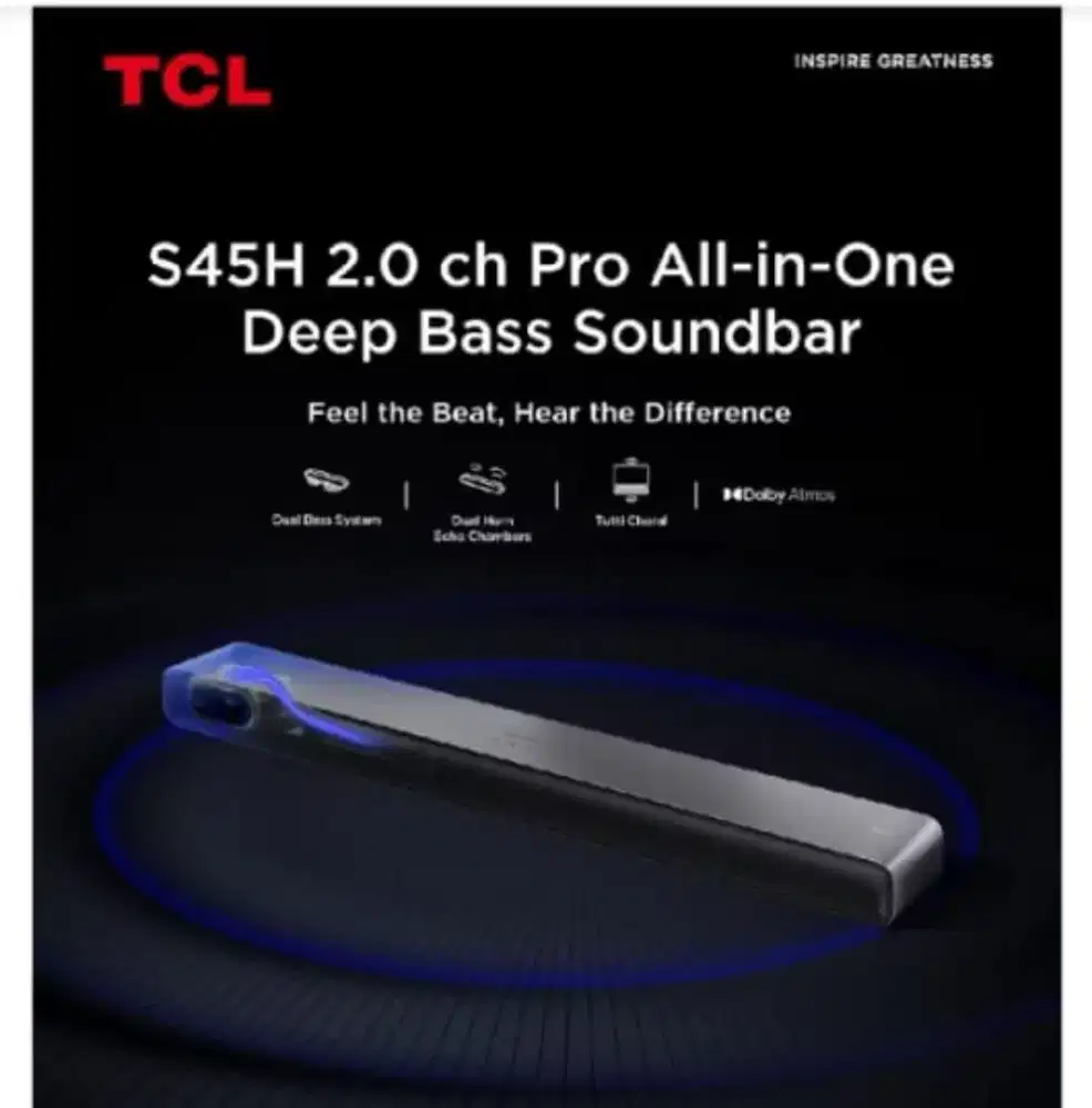 Dijual Soundbar TCL S45H