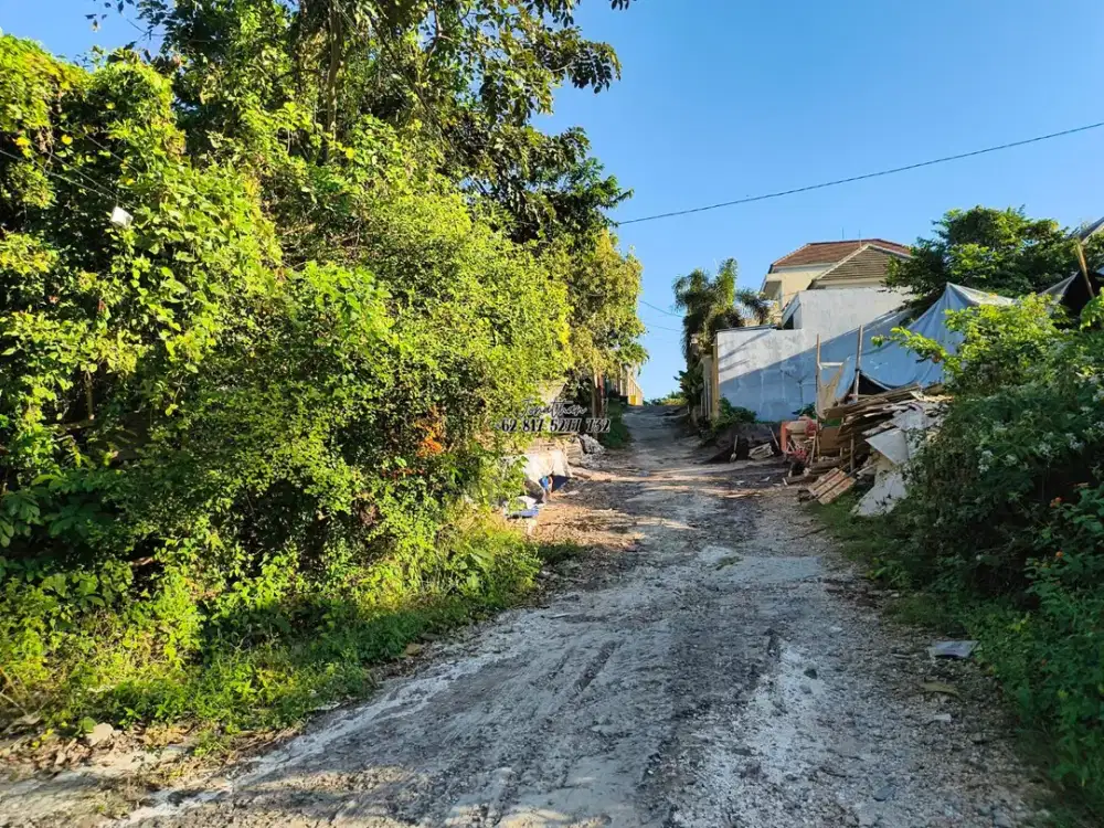 Tanah Kosong 197 m2 di Komplek Airis Pecatu SHM Akses Dua Jalan - LSBA