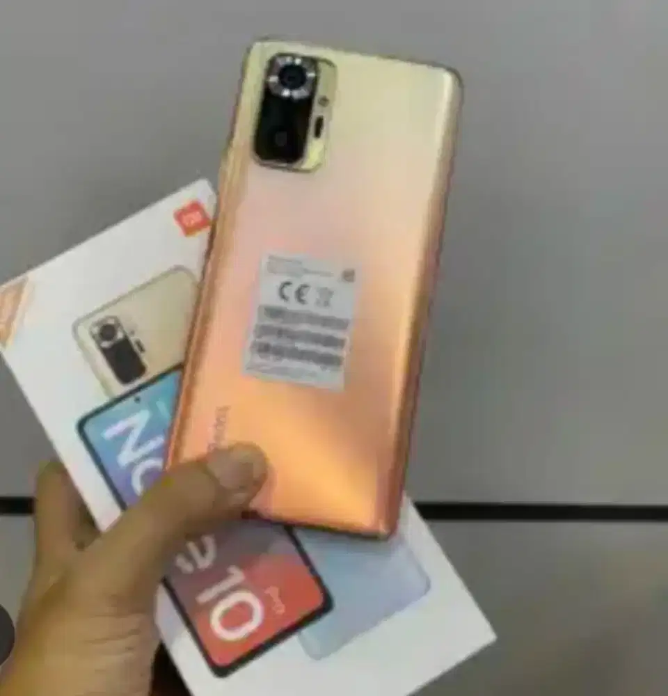 Murah hp Xiaomi Redmi Note 10 pro 8/128 lkp, bs TT