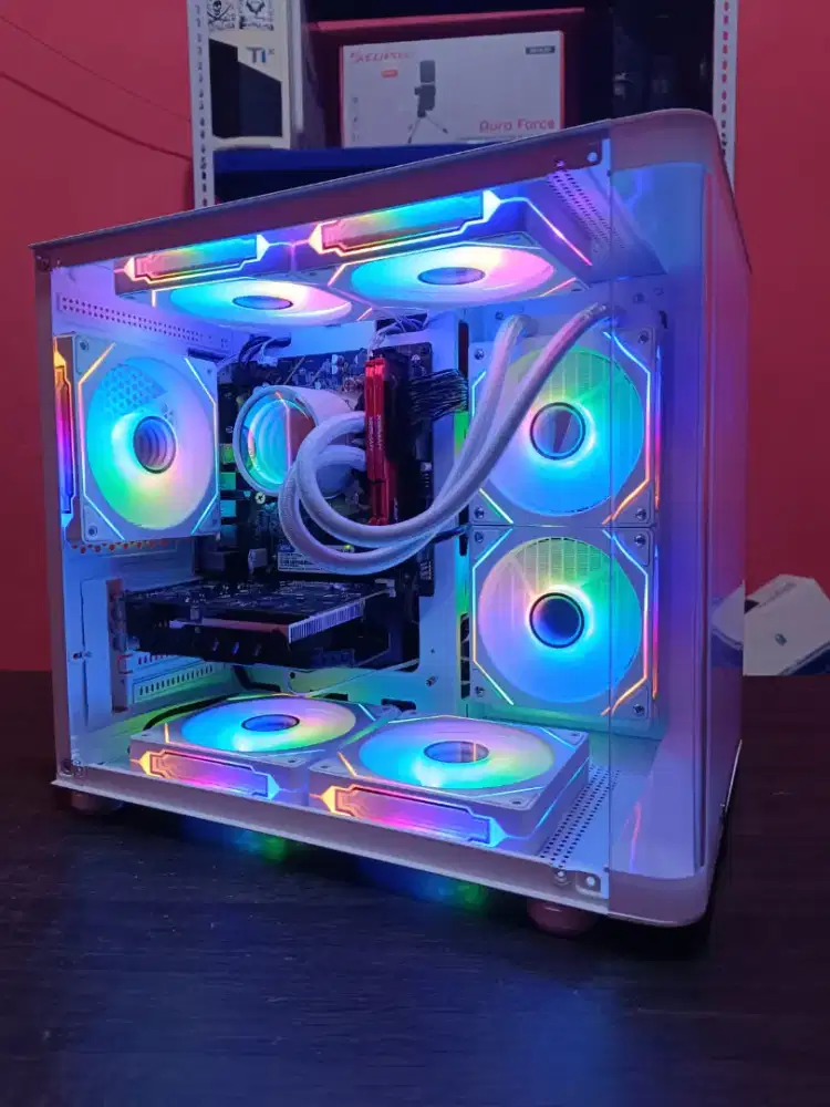 (BARU-GARANSI RESMI) PC GAMING I3 GEN 12, RAM 16GB, SSD 512GB, VGA 8GB