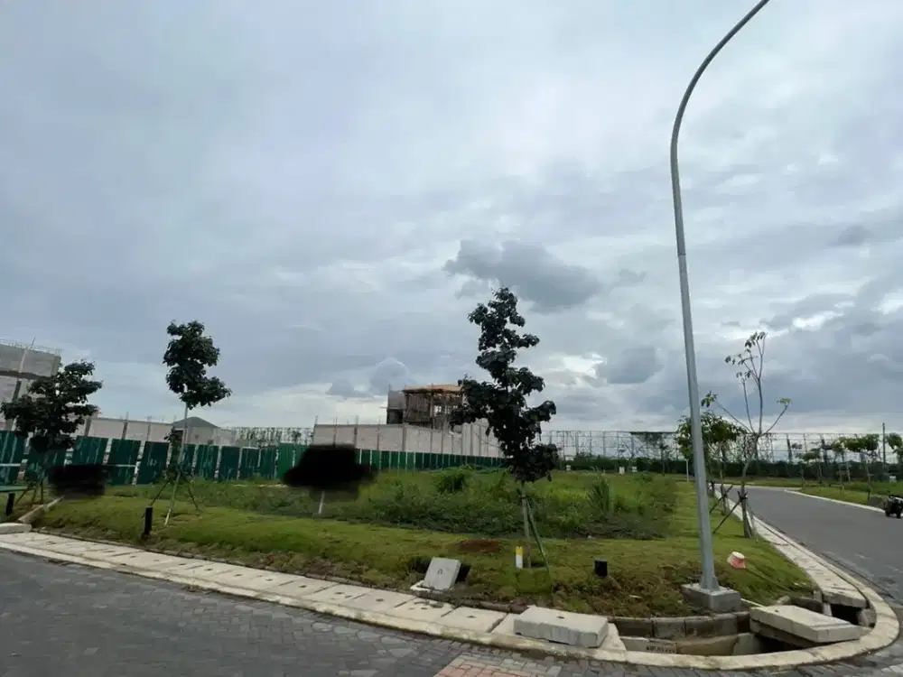 Dijual kangtaw kavling rumah / residence golf island, PIK uk:10x25m2  hadap selatan