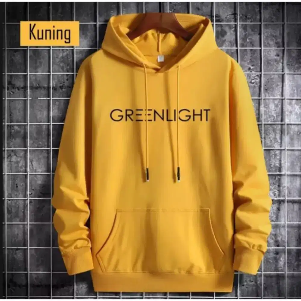 Hoodie Greenlight Kuning