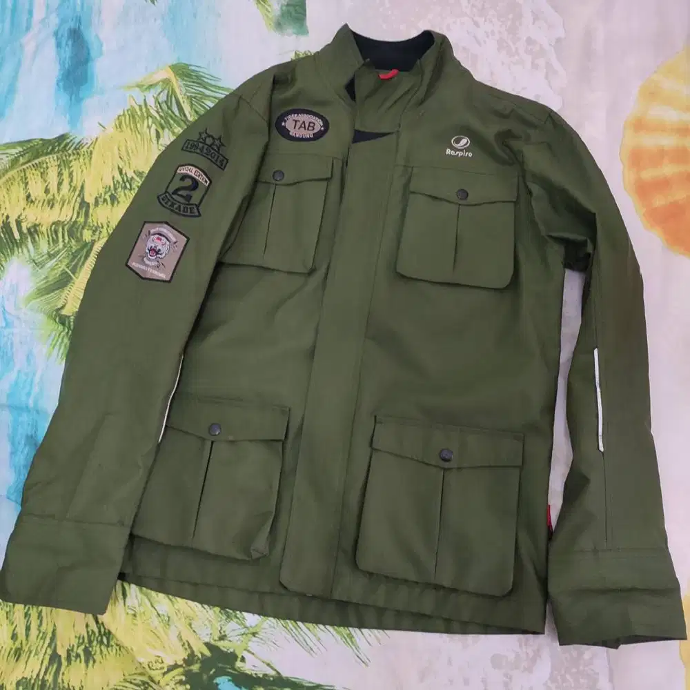 Jaket touring respiro road runner R1 special edition koleb TAB