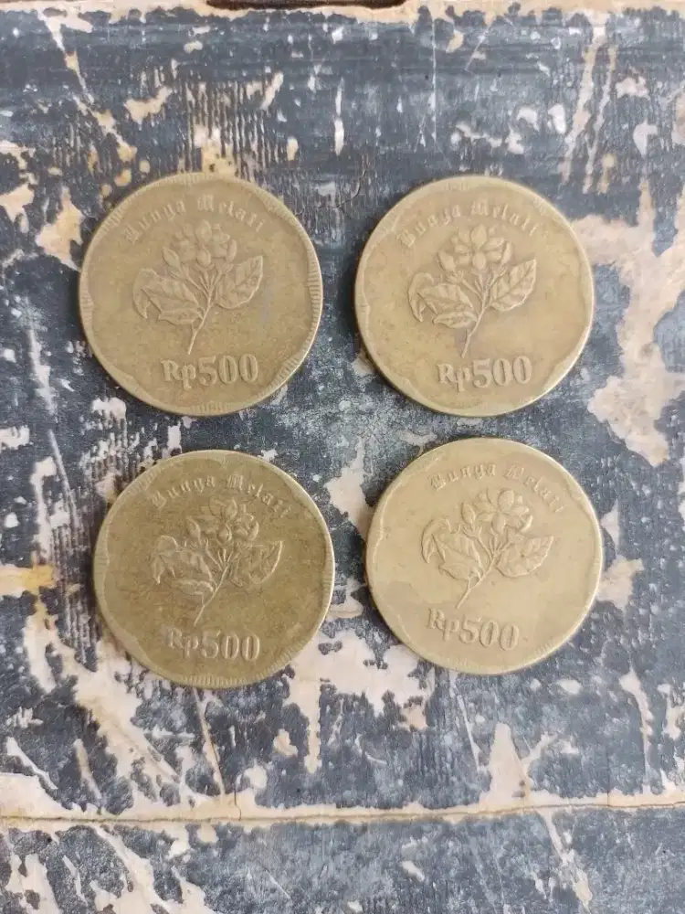 Koin melati 91   4 pcs
