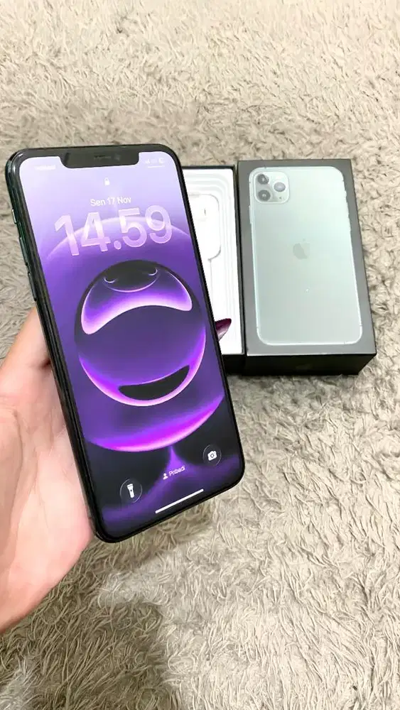 Iphone 11 promax 256Gb Bisa Semua Kartu