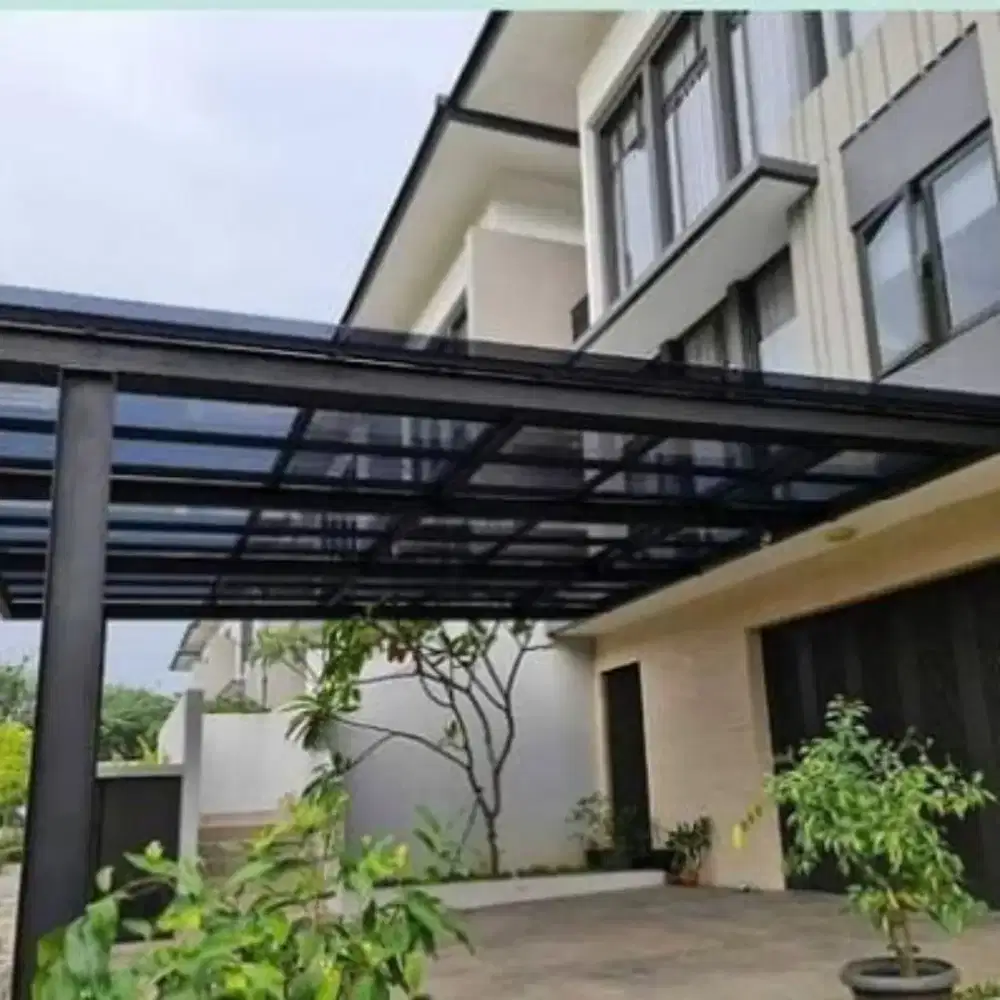 Kanopi atap solarplat