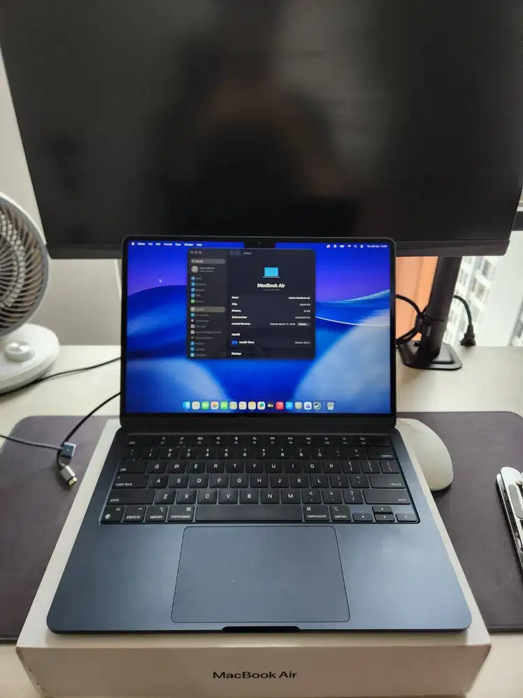 Macbook Air M3 16/256 Bisa TT/BT Laptop Gaming