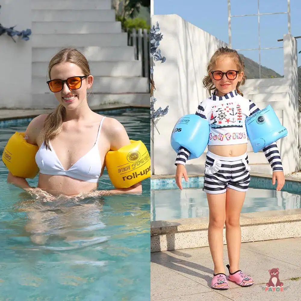 Pelampung renang dan Pompa