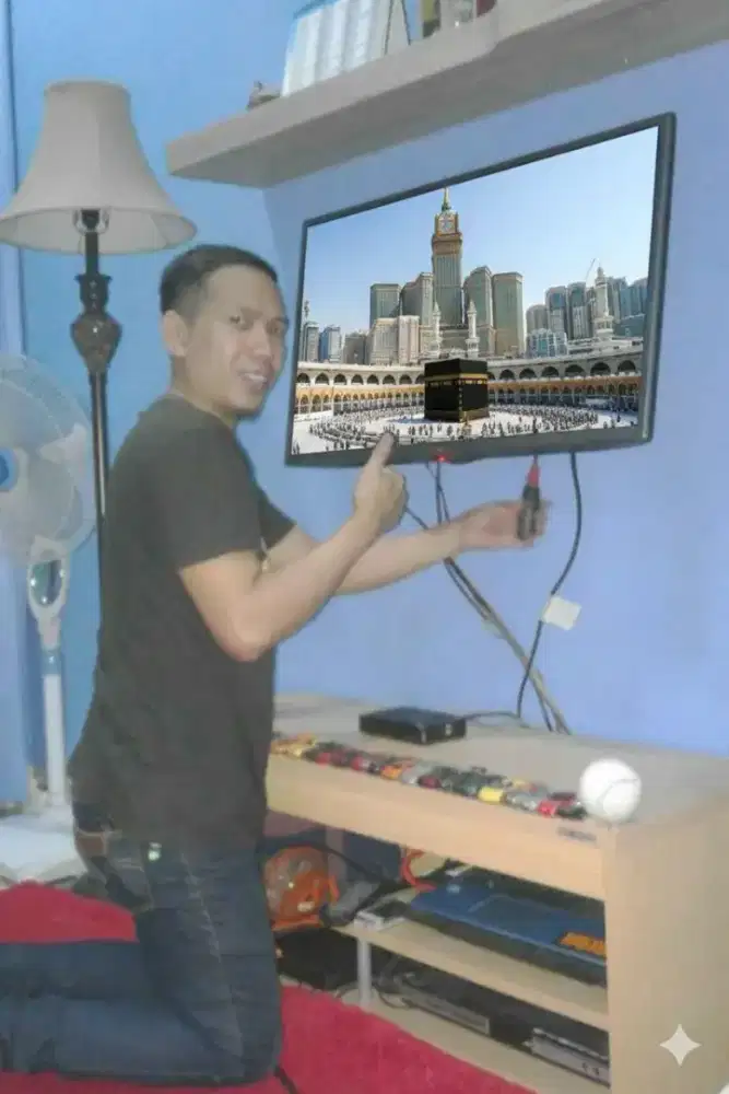 pasang & jual bracket buat gantungan tv led lcd di tembok rapih nyaman