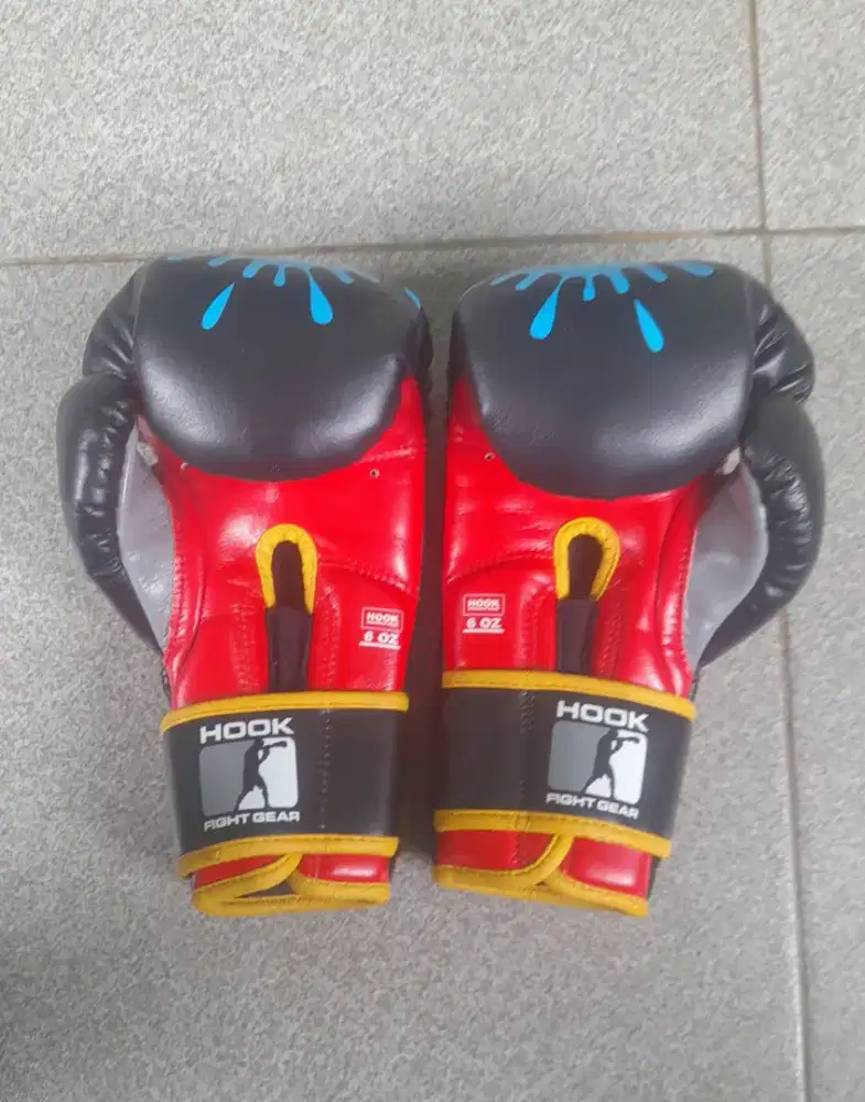 Sarung tinju muathai merk HOOK 6 oz