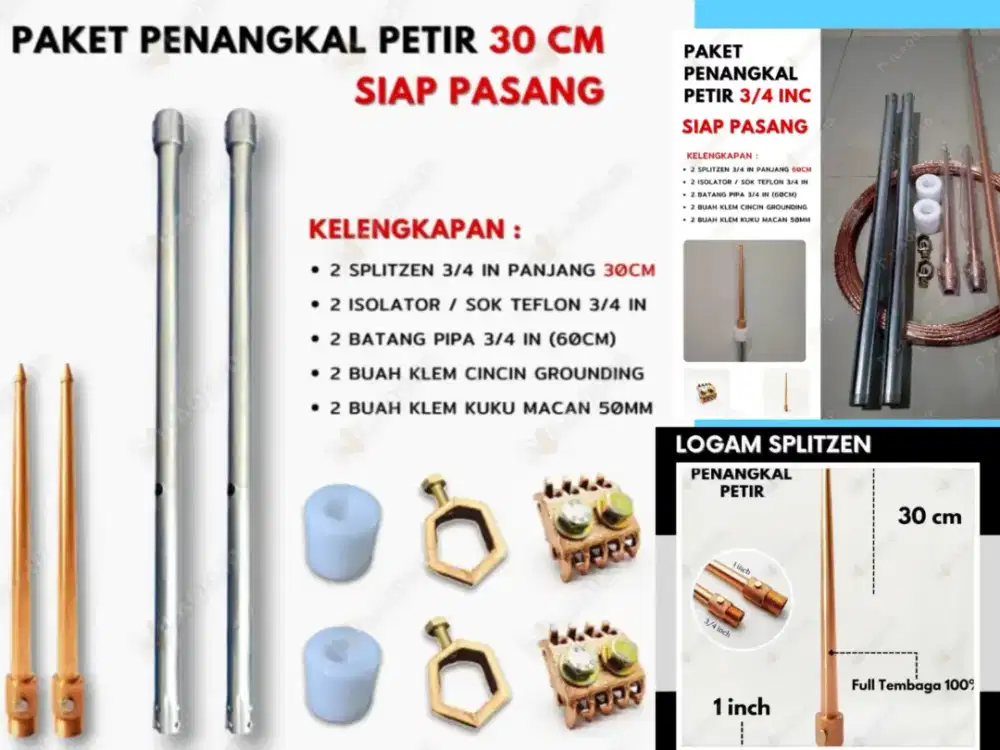 Team Ahli Khusus Pasang Alat Anti Petir Dan Instalasi