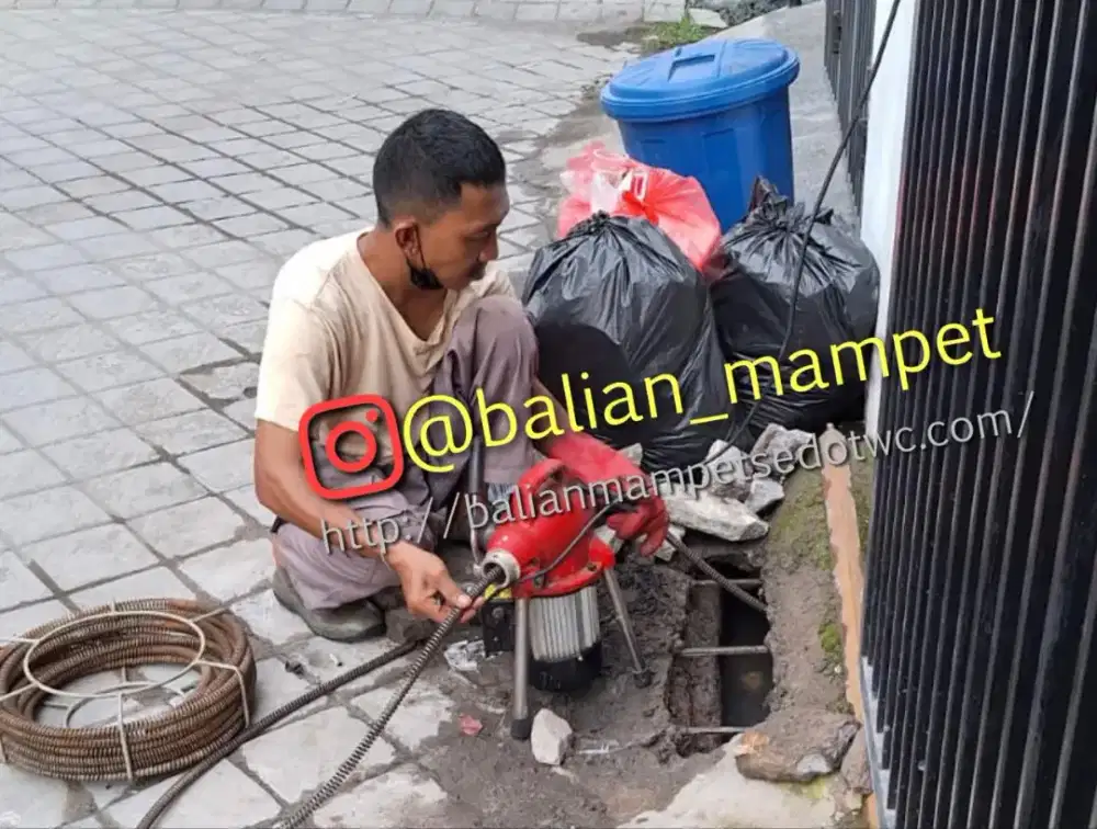 JASA ATASI SALURAN MAMPET, INSPEKSI KAMERA, DETEKSI PIPA BOCOR