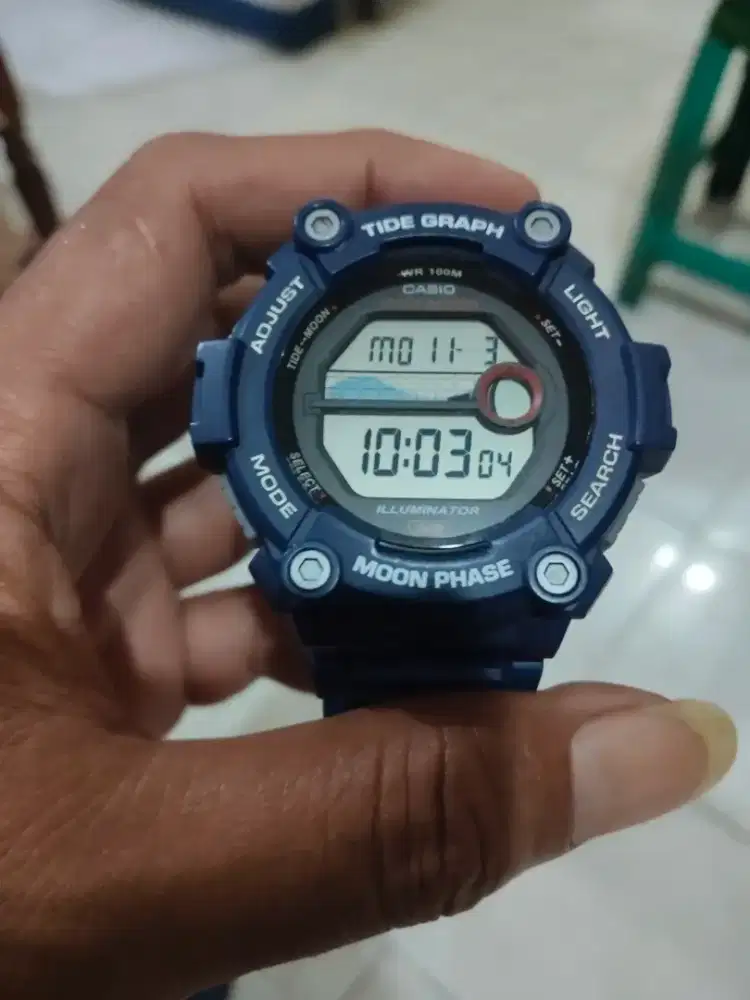 Jam Casio Tide Graph Ws-1300h