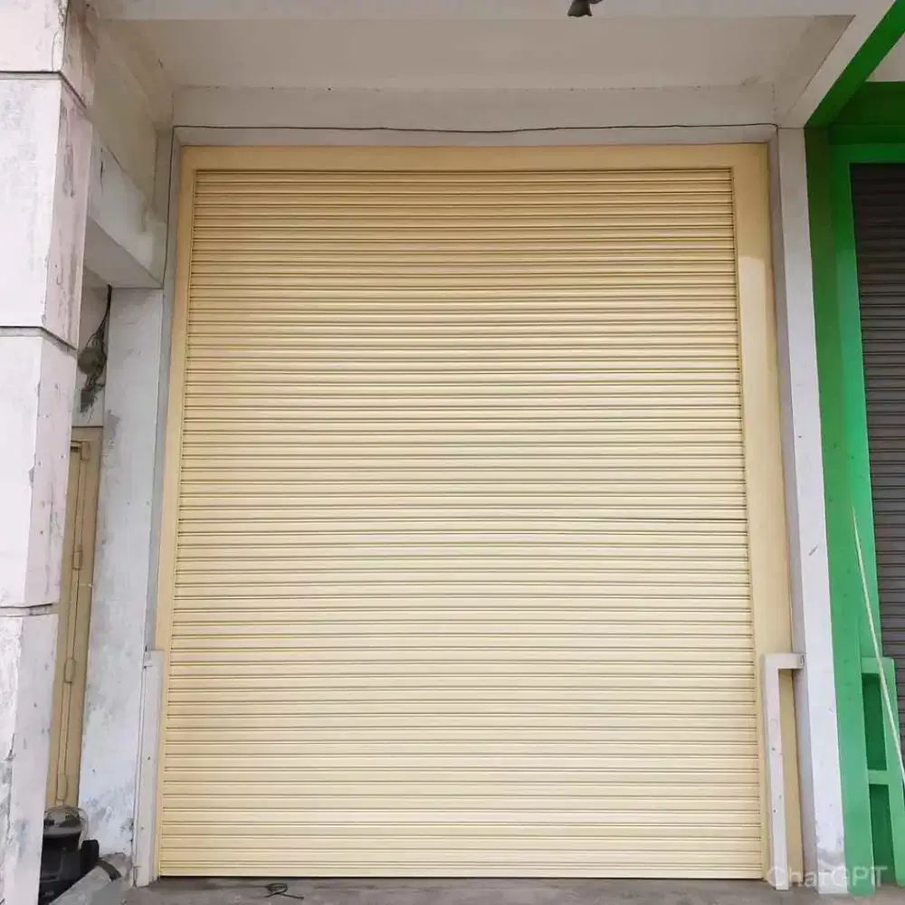 Rolling door one sheet berkualitas