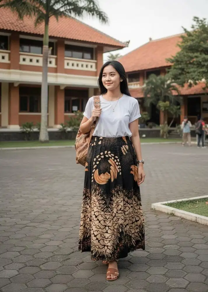 Rok batik cewek murah