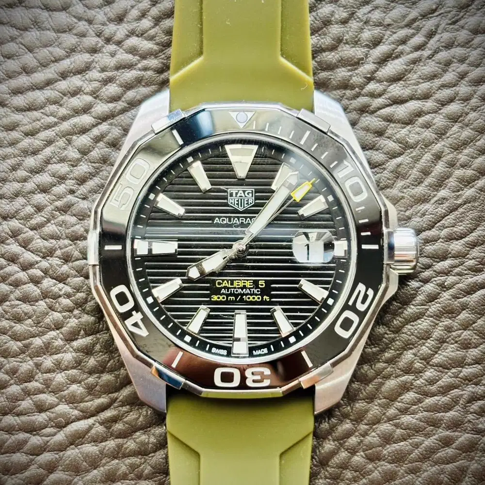 Jam Tag Heuer Aquaracer Calibre 5, MINT LIKE NEW, Authentic