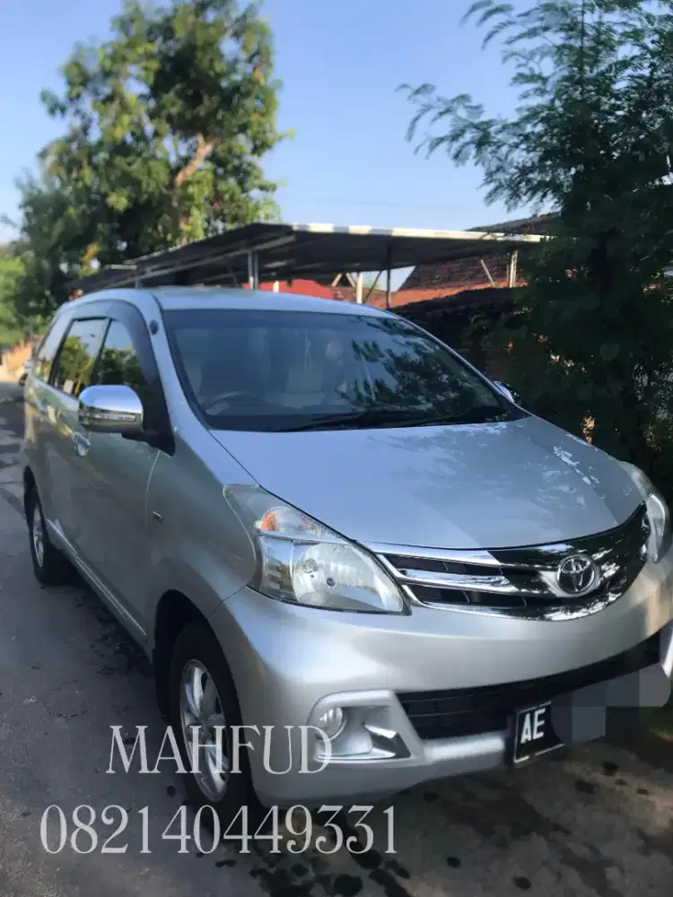 Avanza 2015 g silver plat ae