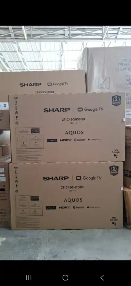 SHARP LED GOOGLE 43 INCI