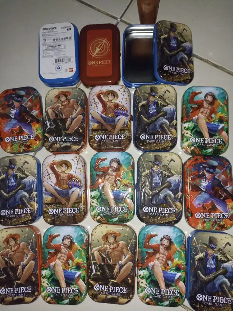 One Piece Mini Tin OP09 - Tin Kosong (Only Tin)