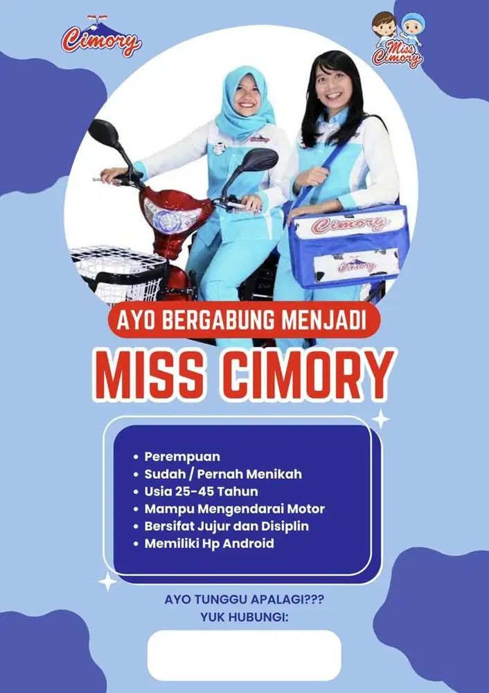 Lowongan Kerja Miss Cimory