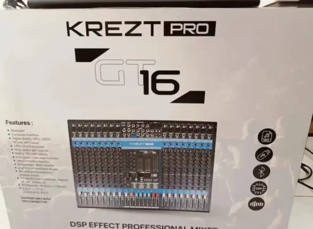 Mixer Krezt 16 Channel Baru