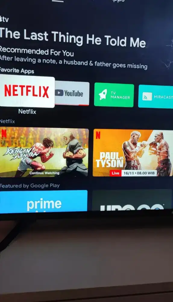 Xiaomi TV 4K LED 55 Inch Medan