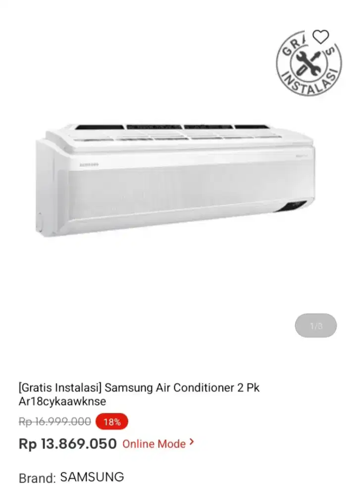 PROMO KREDIT AC SAMSUNG 2 PK